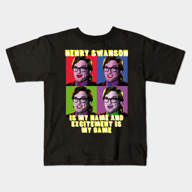 Henry Swanson Kids T-Shirt by RedSheep